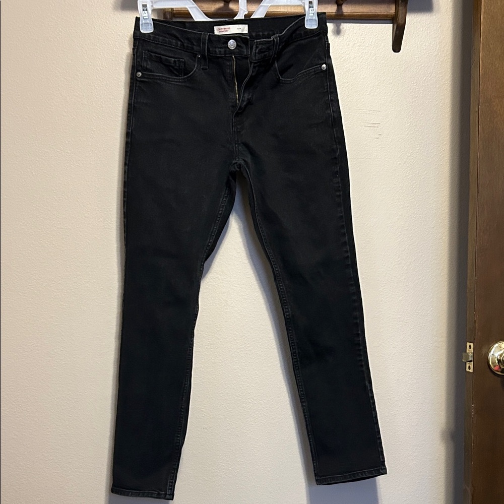 Levi’s Levi Strauss Signature Slim Black Jeans Size 31 Waist